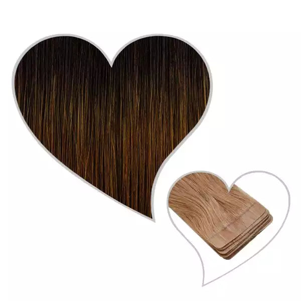 10 tape extensions 45cm root#1B/06