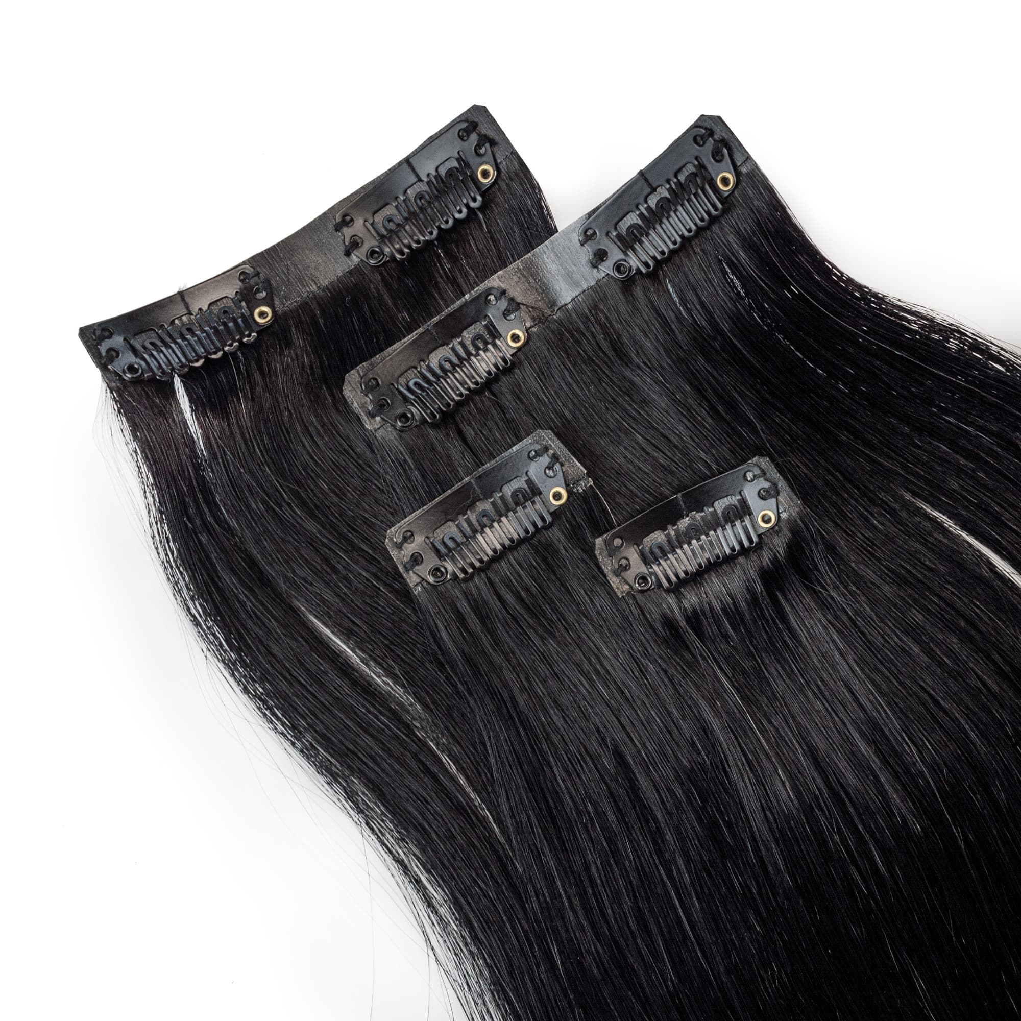 Clip-in extensions seamless root #01/HG