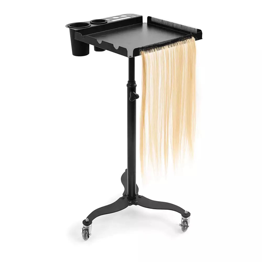 Hairdressing trolley (metal bowl)